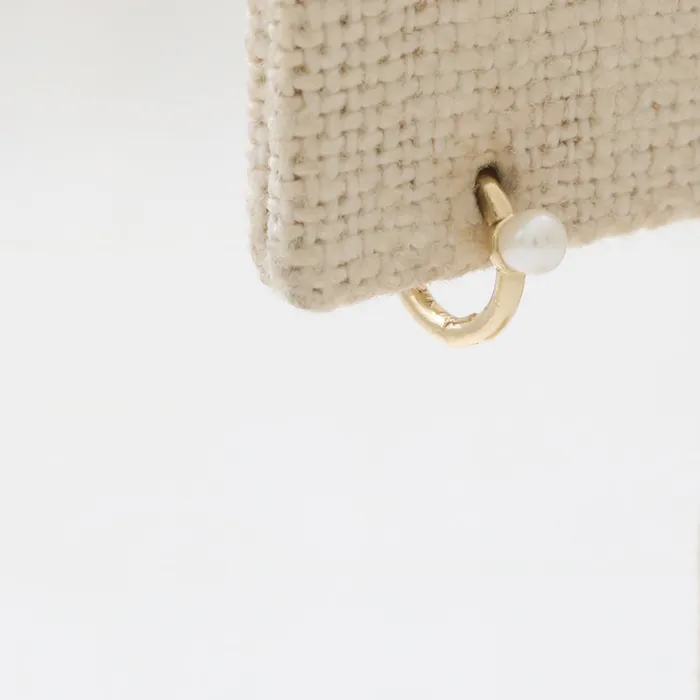 Earrings from J Shop Tiny Fresh Water Pearl Ear Hoop