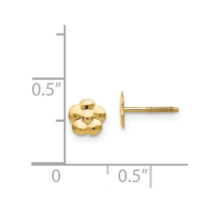 Earrings Madi K Kids 14k Flower Post Earrings Jewelry Earrings Madi K Kids 14k Flower Post Earrings Jewelry