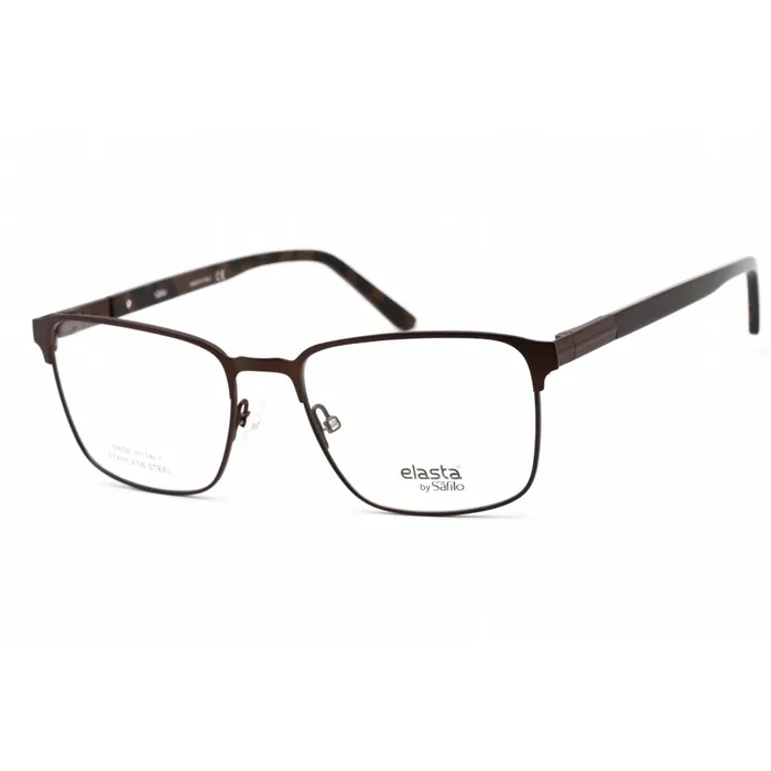 Elasta Mens Eyeglasses Matte Brown Stainless SteelAcetate Frame E 3124 04IN 00 Elasta Bracelets Elasta Mens Eyeglasses Matte Brown Stainless SteelAcetate Frame E 3124 04IN 00 Elasta Bracelets