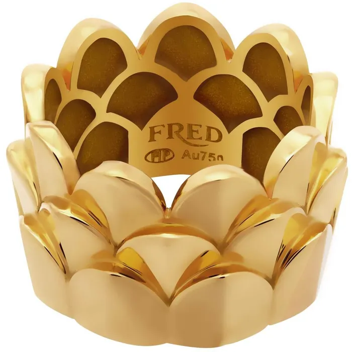 Fred of Paris Womens Ring Une Ile Dor Triple Arc Motif Size 675 4B0746054 Fred of Paris Rings Fred of Paris Womens Ring Une Ile Dor Triple Arc Motif Size 675 4B0746054 Fred of Paris Rings