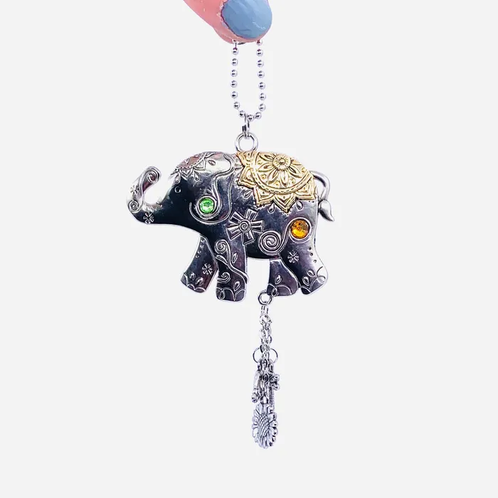 GANZ Charm Necklaces Elephant Car Charm