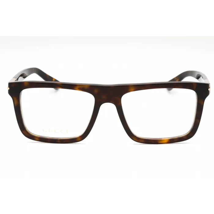 Gucci Rings Gucci Mens Eyeglasses Havana Plastic Rectangular Full Rim Frame GG1504O 006