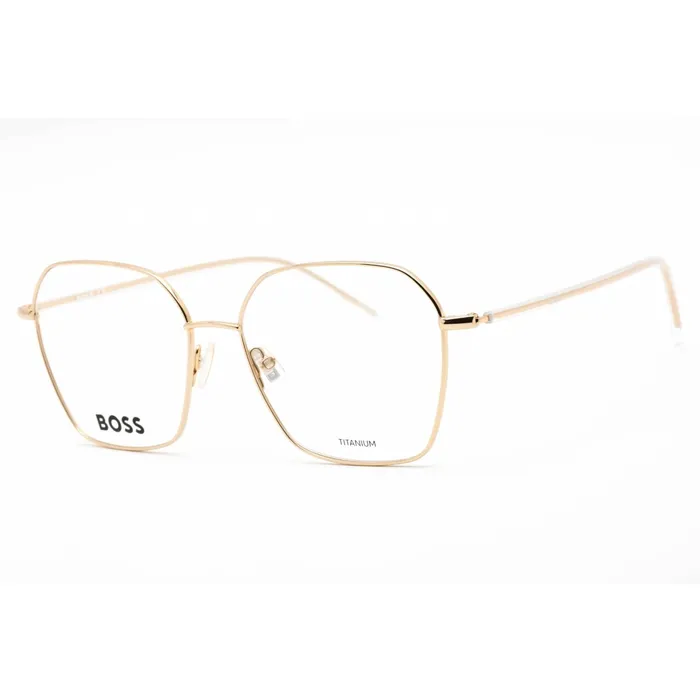Hugo Boss Hugo Boss Womens Eyeglasses Rose Gold Metal Rectangular Frame BOSS 1398 0000 00 Earrings Hugo Boss Hugo Boss Womens Eyeglasses Rose Gold Metal Rectangular Frame BOSS 1398 0000 00 Earrings
