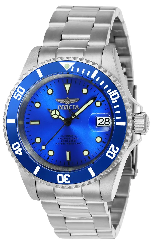 Invicta 24761 Mens Pro Diver Automatic Blue Dial Stainless Steel Bracelet Dive Watch Invicta Bracelets Invicta 24761 Mens Pro Diver Automatic Blue Dial Stainless Steel Bracelet Dive Watch Invicta Bracelets