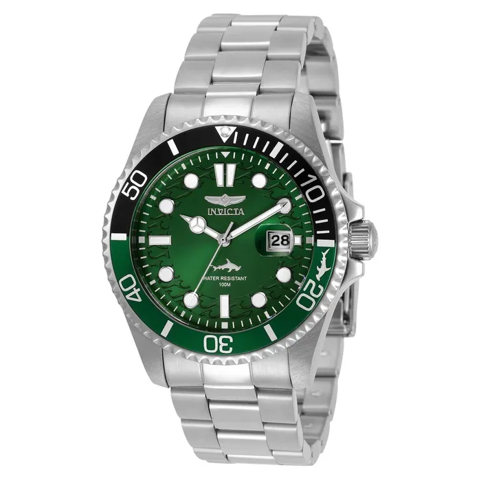 Invicta Bracelets Invicta 30808 Mens Pro Diver Quartz Green Dial Bracelet Watch Invicta Bracelets Invicta 30808 Mens Pro Diver Quartz Green Dial Bracelet Watch