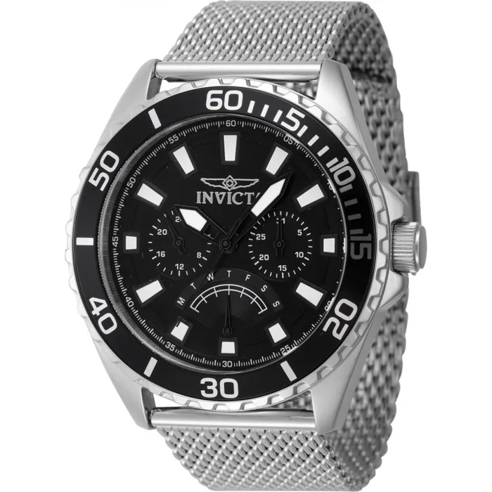 Invicta Bracelets Invicta Mens Watch Pro Diver Quartz DayDate Black Dial Mesh Bracelet 46907 Invicta Bracelets Invicta Mens Watch Pro Diver Quartz DayDate Black Dial Mesh Bracelet 46907