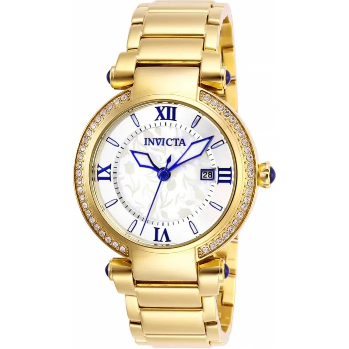 Invicta Bracelets Invicta Womens Watch Angel Mother of Pearl Dial Yellow Gold SS Bracelet 27083 Invicta Bracelets Invicta Womens Watch Angel Mother of Pearl Dial Yellow Gold SS Bracelet 27083