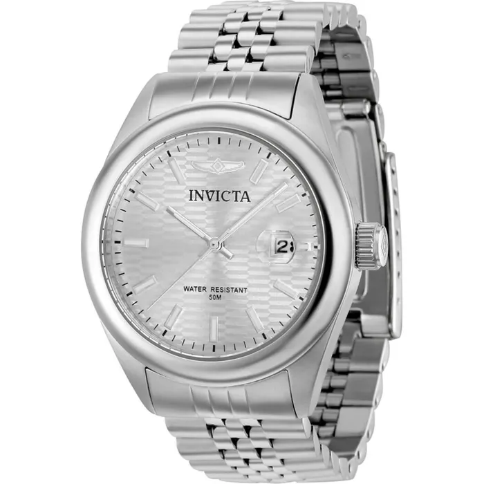 Invicta Bracelets Invicta Womens Watch Aviator Silver Tone Dial SS Bracelet Date Display 38424 Invicta Bracelets Invicta Womens Watch Aviator Silver Tone Dial SS Bracelet Date Display 38424