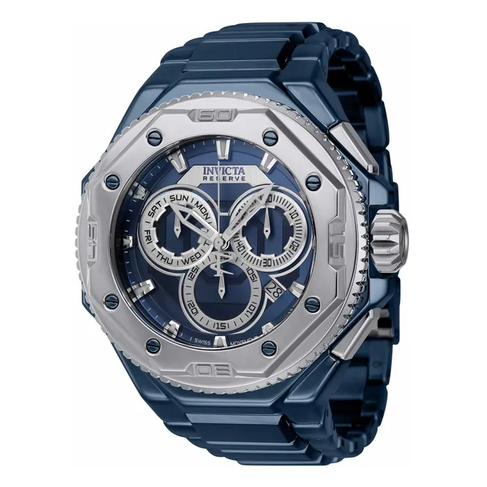 Invicta Invicta Mens Chronograph Watch Reserve Pro Diver Dark Blue Steel Bracelet 40639 Bracelets Invicta Invicta Mens Chronograph Watch Reserve Pro Diver Dark Blue Steel Bracelet 40639 Bracelets
