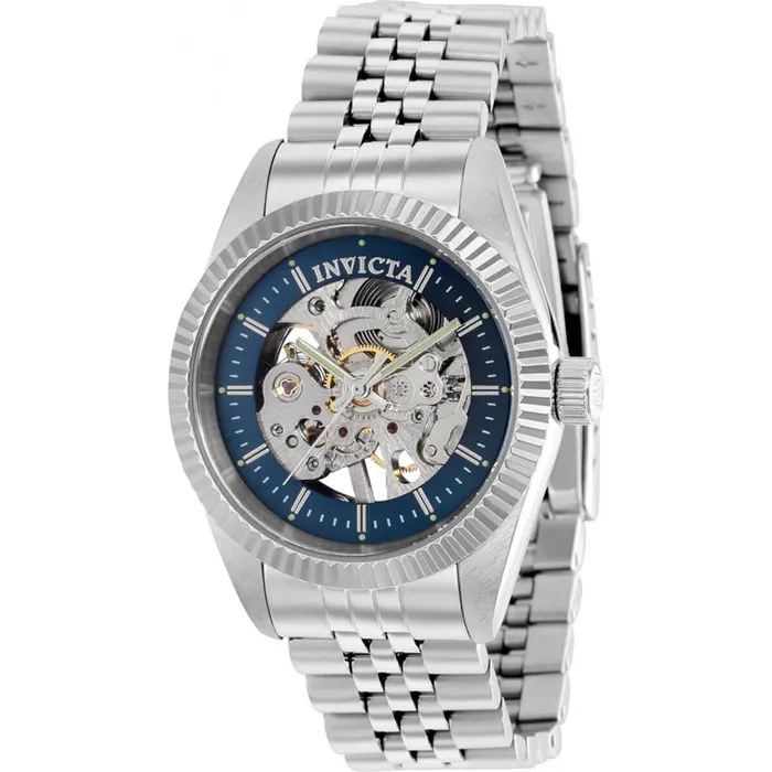 Invicta Invicta Womens Mechanical Watch Specialty Blue and Silver Dial Bracelet 36448 Bracelets Invicta Invicta Womens Mechanical Watch Specialty Blue and Silver Dial Bracelet 36448 Bracelets