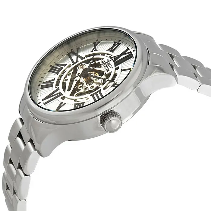 Invicta Mens Automatic Watch Objet dArt Stainless Steel Bracelet 27555 Invicta Bracelets Invicta Mens Automatic Watch Objet dArt Stainless Steel Bracelet 27555 Invicta Bracelets