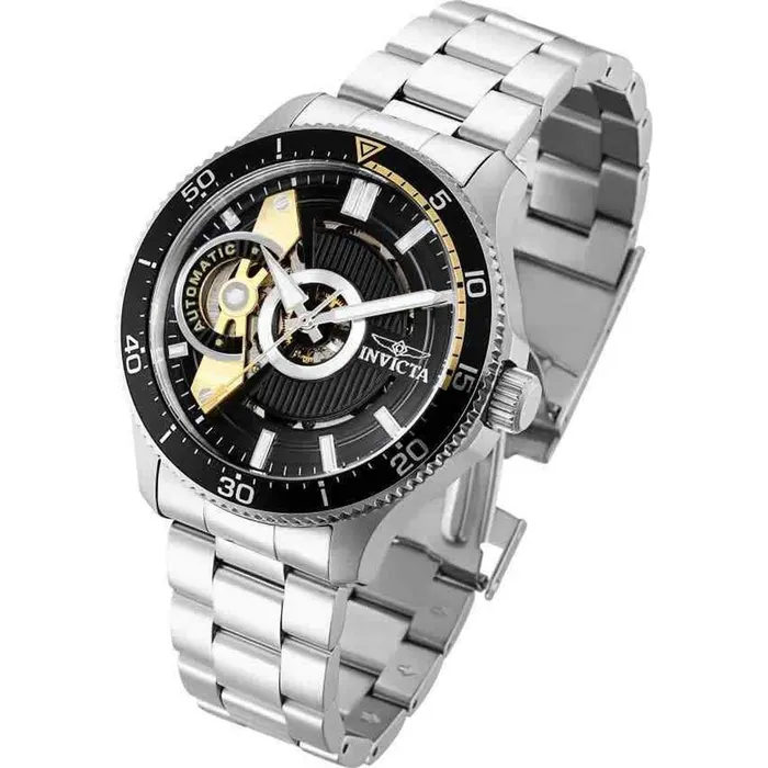 Invicta Mens Automatic Watch Pro Diver Rotating Bezel Silver Bracelet 34050 Invicta Bracelets Invicta Mens Automatic Watch Pro Diver Rotating Bezel Silver Bracelet 34050 Invicta Bracelets