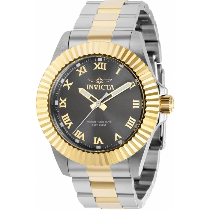 Invicta Mens Quartz Watch Pro Diver Black Dial Two Tone Steel Bracelet 37407 Invicta Bracelets Invicta Mens Quartz Watch Pro Diver Black Dial Two Tone Steel Bracelet 37407 Invicta Bracelets