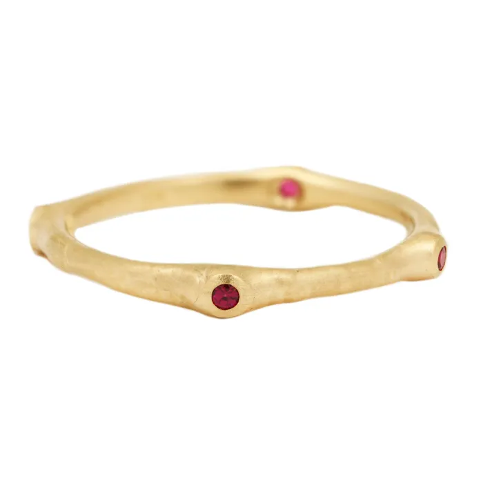 Johnny Ninos Rings Petite Ruby Stacking Ring