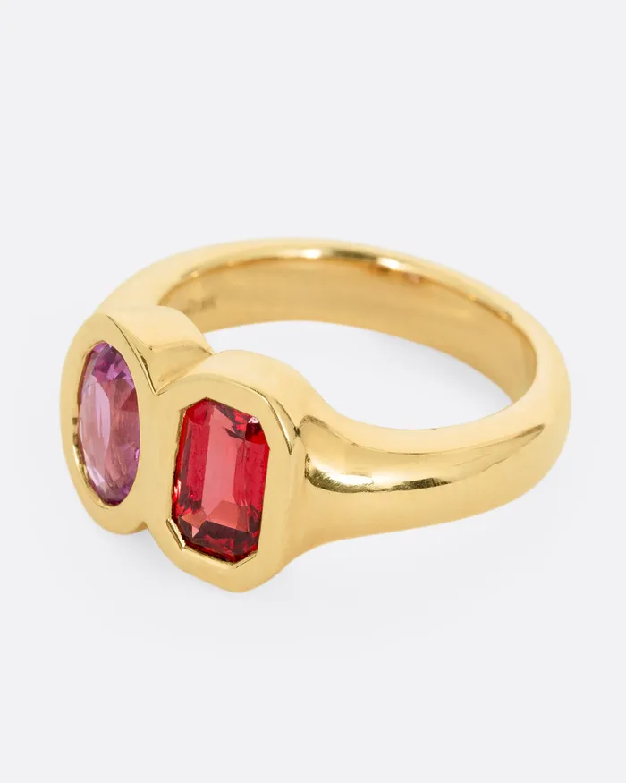 KATHRYN BENTLEY Rings Sapphire Toi et Moi Ring KATHRYN BENTLEY Rings Sapphire Toi et Moi Ring