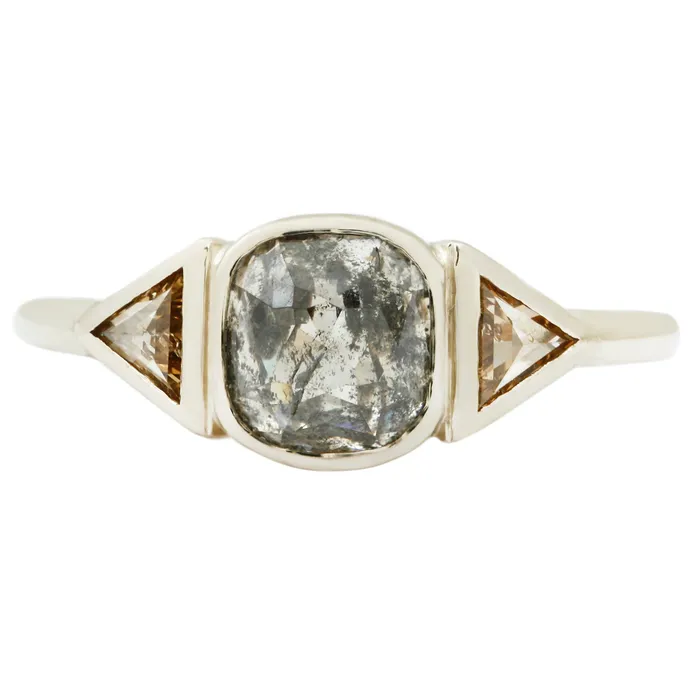 Lauren Wolf Jewelry Rings Gray Dune Diamond Ring