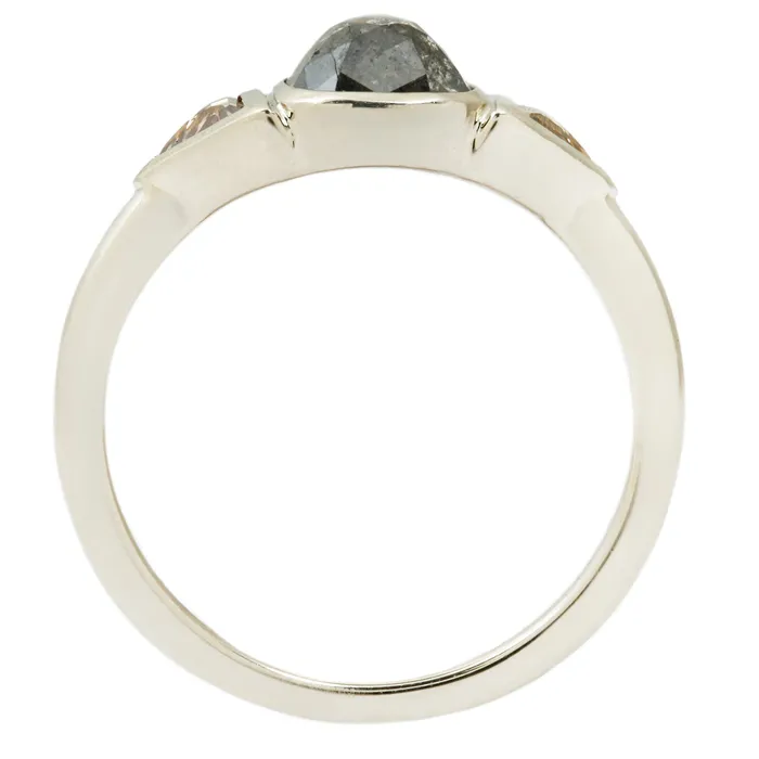Lauren Wolf Jewelry Rings Gray Dune Diamond Ring