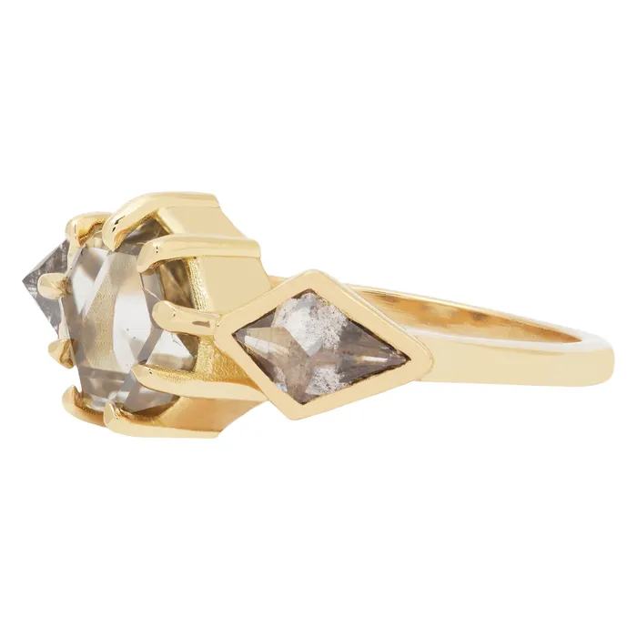 Lauren Wolf Jewelry Rings Macle Diamond Tempest Ring