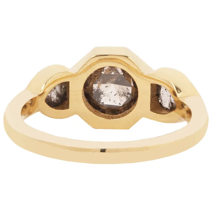 Lauren Wolf Jewelry Rings Moonscape Diamond Ring