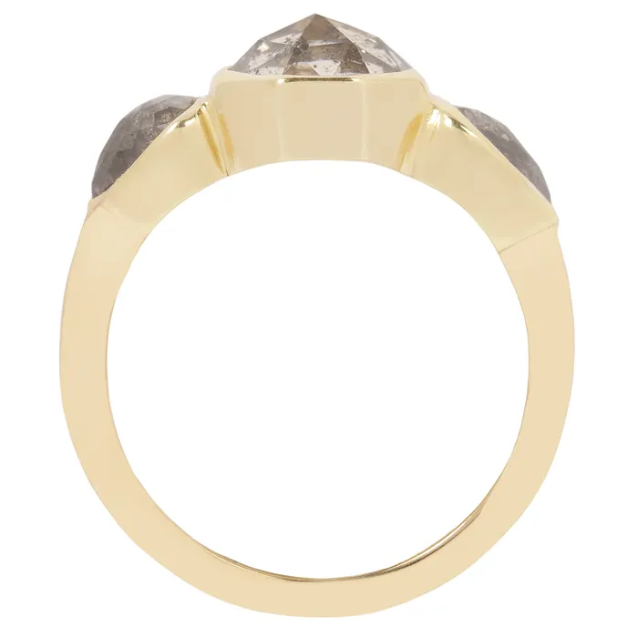 Lauren Wolf Jewelry Rings Moonscape Diamond Ring