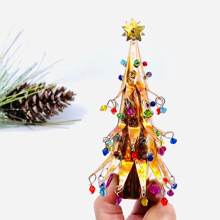 Mixed Metal Festive Tree Pilgrim Imports Necklaces