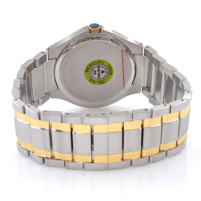 Movado Mens Quartz Watch Black Dial Two Tone Stainless Steel Bracelet 0606896 Movado Bracelets Movado Mens Quartz Watch Black Dial Two Tone Stainless Steel Bracelet 0606896 Movado Bracelets