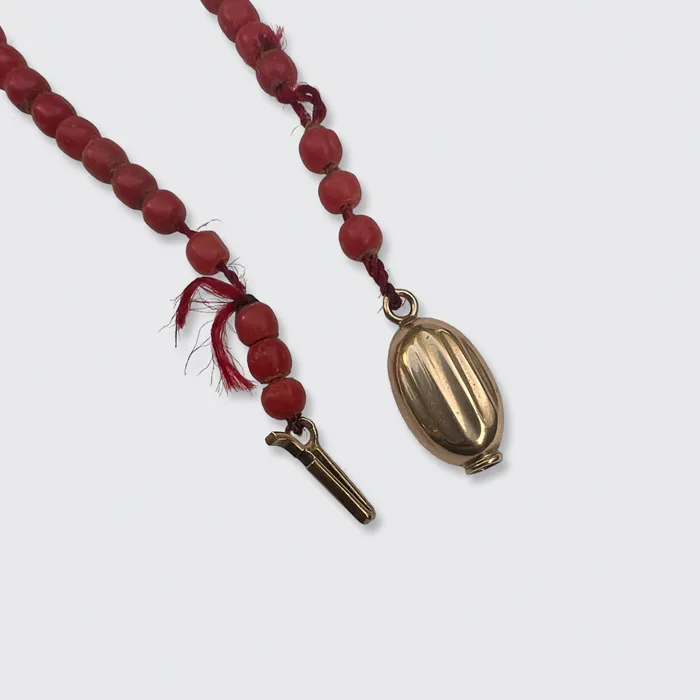 Necklaces 21stfinds Coral Ascending Bead Necklace