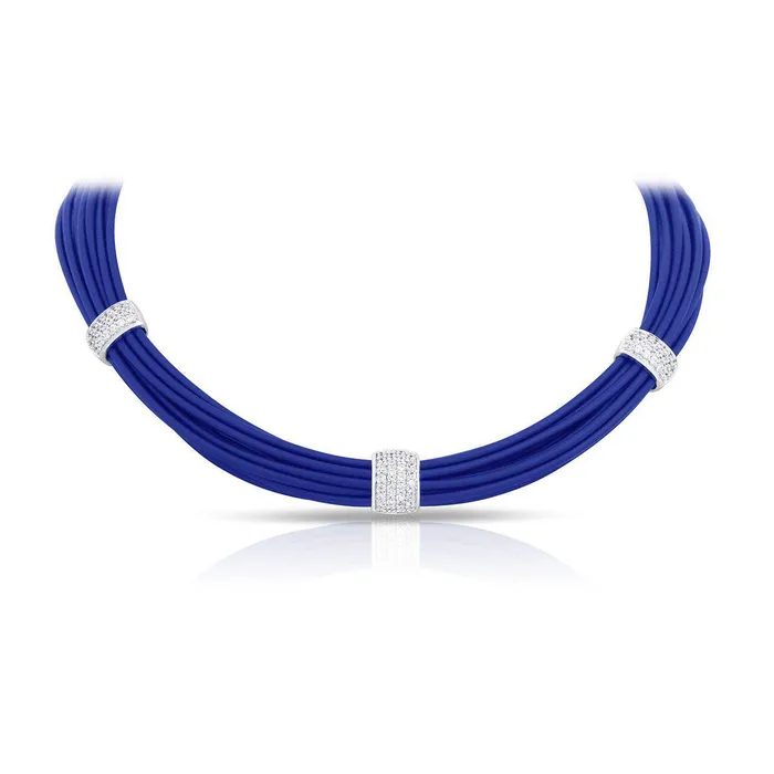 Necklaces Belle Etoile Belle Etoile Adagio Necklace Blue