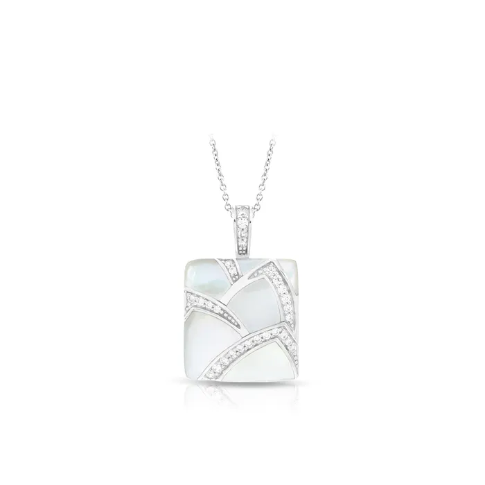 Necklaces Belle Etoile Sirena Pendant White MotherofPearl Belle Etoile