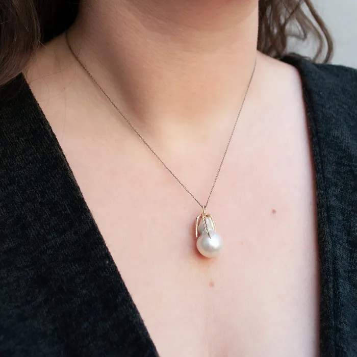 Necklaces Lauren Wolf Jewelry White South Sea Pearl Necklace