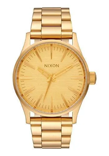 Nixon Bracelets Nixon Mens Bracelet Watch Sentry 38 SS Yellow Gold Stainless Steel A450502 Nixon Bracelets Nixon Mens Bracelet Watch Sentry 38 SS Yellow Gold Stainless Steel A450502