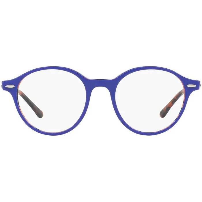 Ray Ban Mens Eyeglasses Violet Havana Orange Round Frame 0RX711857164819140 Ray Ban Rings