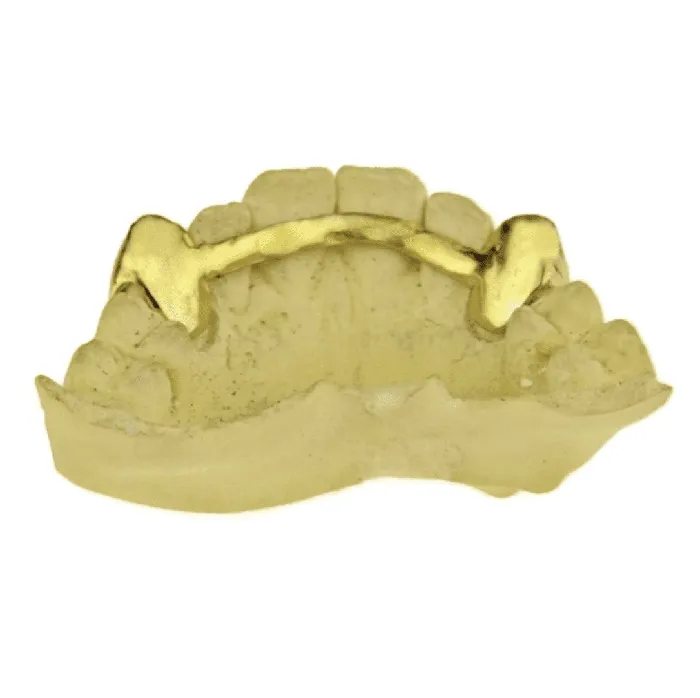 Real 10K Gold TwoTone Diamond Dust 26 Custom Grillz Bling Cartel Admin Rings