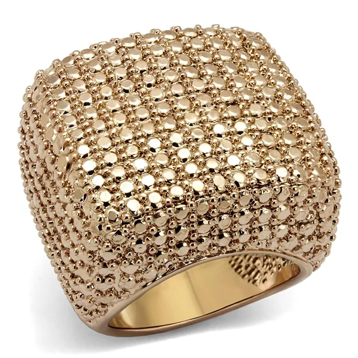 Rings Alamode 3W934 IP Rose GoldIon Plating Brass Ring with AAA Grade CZ in Metallic Light Gold Rings Alamode 3W934 IP Rose GoldIon Plating Brass Ring with AAA Grade CZ in Metallic Light Gold