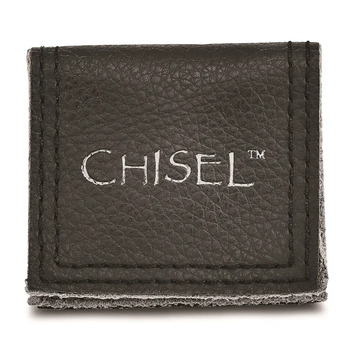 Rings Chisel Titanium Black Ti Twotone 7mm Polished Band TB229 Rings Chisel Titanium Black Ti Twotone 7mm Polished Band TB229