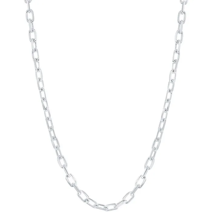 Rings Classic Classic Mens Chain Rhodium Plated Sterling Silver 41mm Anchor 20 inch Q558420 Rings Classic Classic Mens Chain Rhodium Plated Sterling Silver 41mm Anchor 20 inch Q558420
