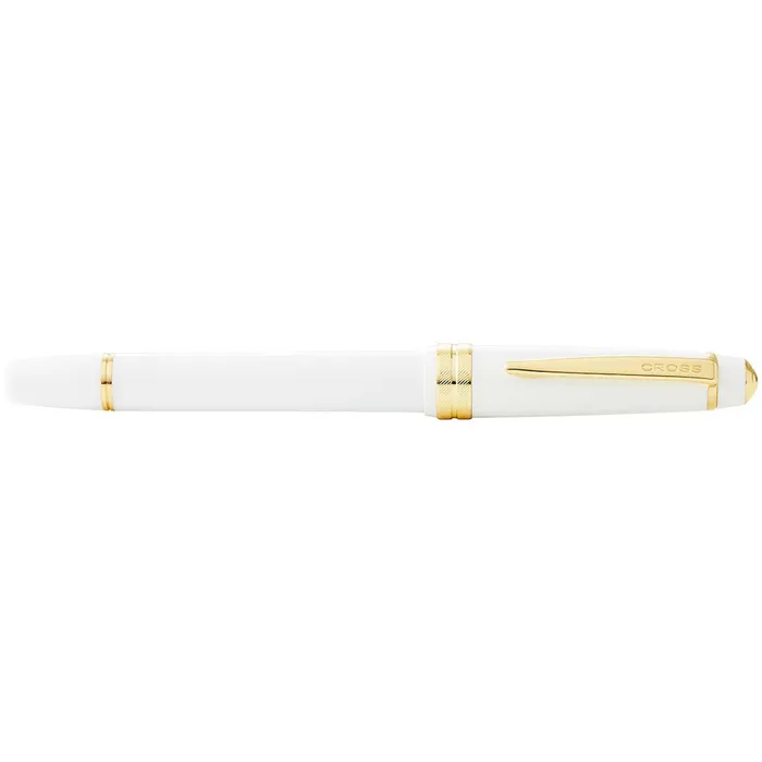 Rings Cross Cross Rollerball Pen Bailey Light Resin with Gold Tone Trims White AT074510