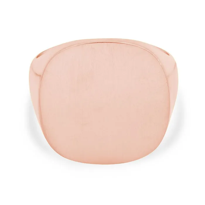 Rings deBebians Mens Square Signet Ring Extra Large