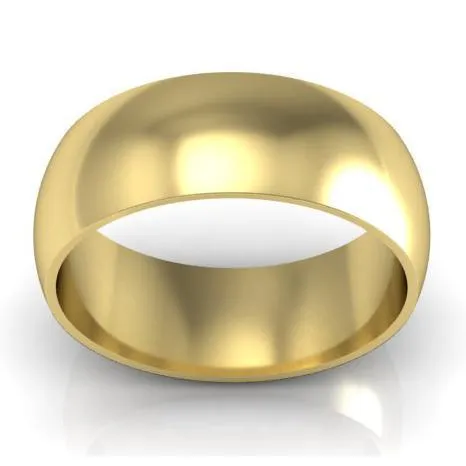 Rings deBebians Traditional Wedding Ring 8mm