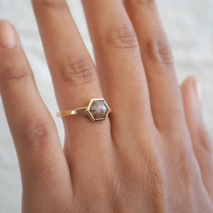 Rings Lauren Wolf Jewelry Eye of Horus Diamond Ring