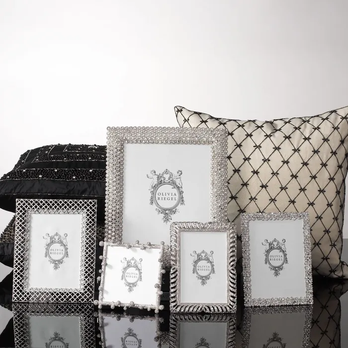 Rings Olivia Riegel Olivia Riegel Silver Evie 5 x 7 Frame