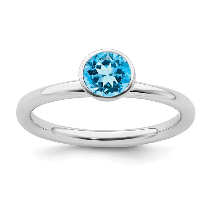 Rings Stackable Expressions Sterling Silver Stackable Expressions High 5mm December Swarovski Ring QSK972 Rings Stackable Expressions Sterling Silver Stackable Expressions High 5mm December Swarovski Ring QSK972