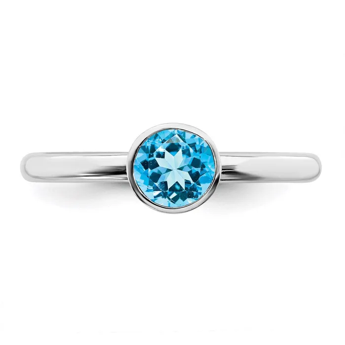 Rings Stackable Expressions Sterling Silver Stackable Expressions High 5mm December Swarovski Ring QSK972 Rings Stackable Expressions Sterling Silver Stackable Expressions High 5mm December Swarovski Ring QSK972