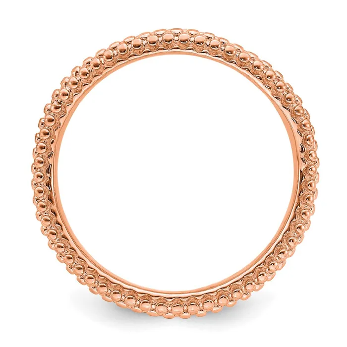 Rings Stackable Expressions Sterling Silver Stackable Expressions Polished Pinkplated Wave Ring QSK686 Rings Stackable Expressions Sterling Silver Stackable Expressions Polished Pinkplated Wave Ring QSK686