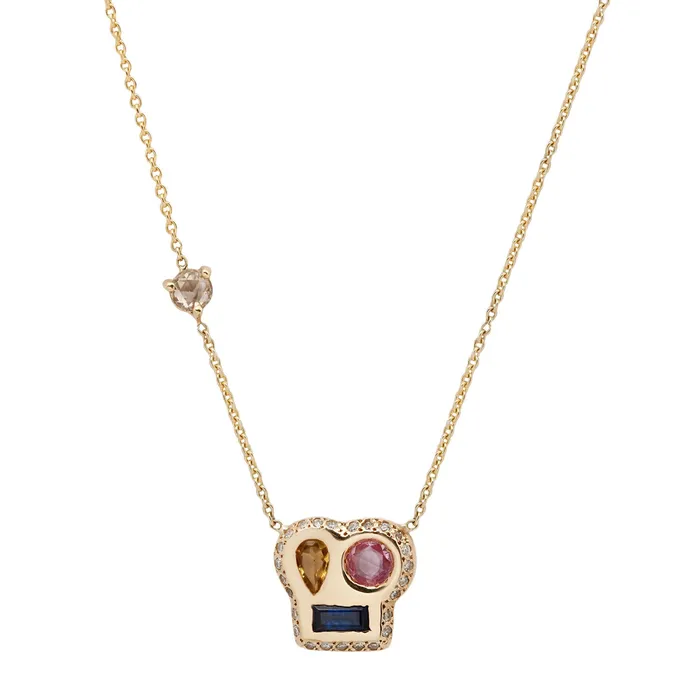 Scosha Necklaces Maxine Necklace with Sapphires