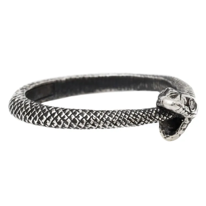 Silver Ouroboros Snake Ring Anthony Lent Rings