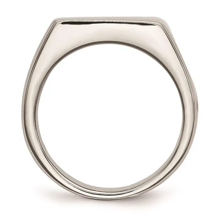 Stainless Steel Polished Ring Chisel Rings Stainless Steel Polished Ring Chisel Rings
