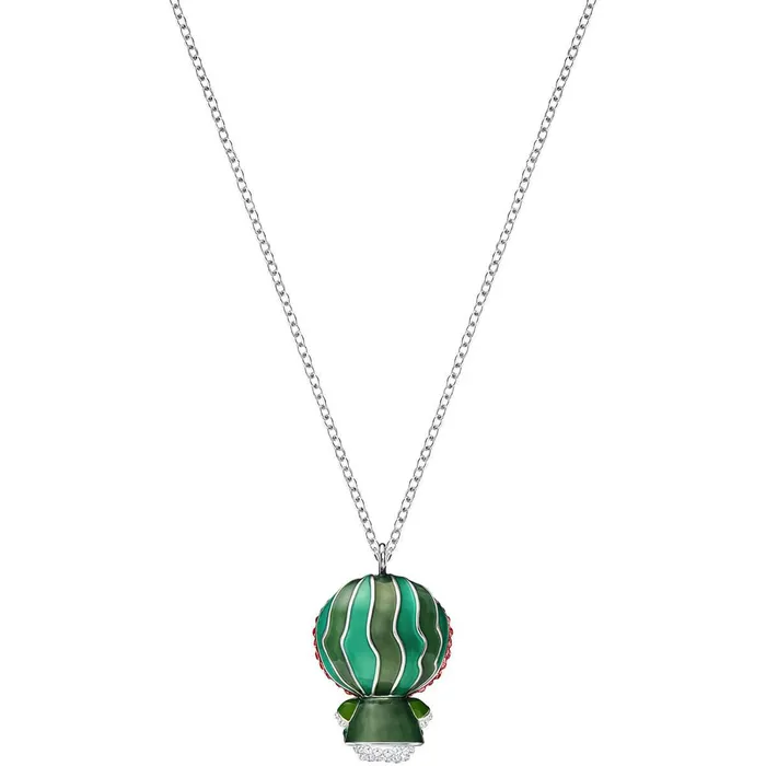 Swarovski Womens Pendant Necklace Hello Kitty Multicolored Crystal 5373134 Swarovski Necklaces
