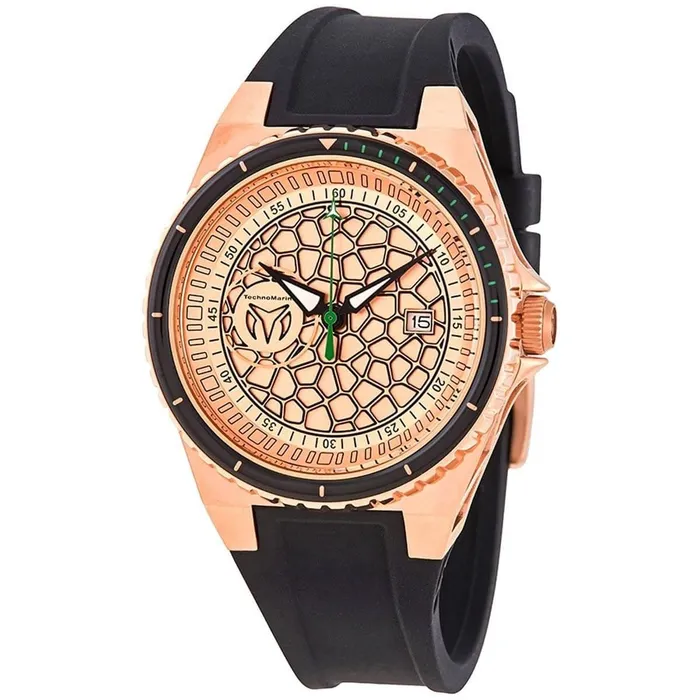 TechnoMarine Rings Technomarine Mens Quartz Watch TechnoCell Rose Gold Tone Dial Strap TM318059 TechnoMarine Rings Technomarine Mens Quartz Watch TechnoCell Rose Gold Tone Dial Strap TM318059
