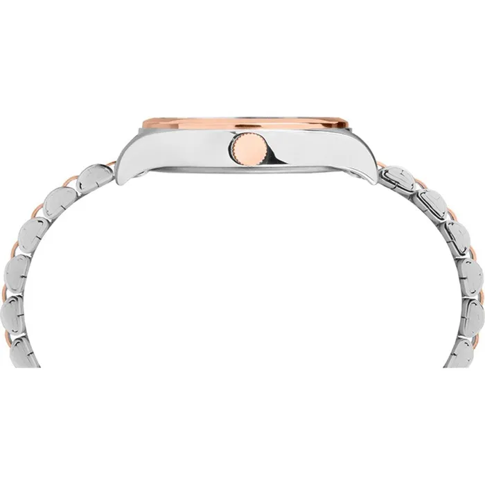 Timex Womens Quartz Watch Waterbury White Dial Two Tone Bracelet TW2T49200VQ Timex Bracelets Timex Womens Quartz Watch Waterbury White Dial Two Tone Bracelet TW2T49200VQ Timex Bracelets